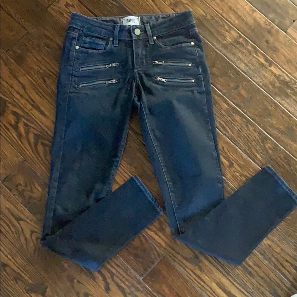 Darling Paige Edgemont Dark Wash Skinny Jeans 25